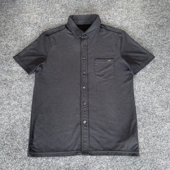 Vuori Other - Vuori Mens Ace Button Up Shirt XS Gray Performance Casual Office Travel V183